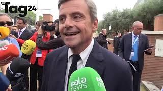 Calenda “Uscite da Azione Buona strada ma spiace il passaggio in maggioranza” [upl. by Ailad]