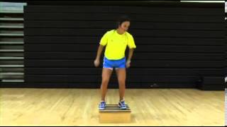 Plyometrics Phase 2 ACL Exercise Rotational Jumps [upl. by Christensen702]