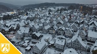 So schön ist Freudenberg im Schnee [upl. by Anialed]