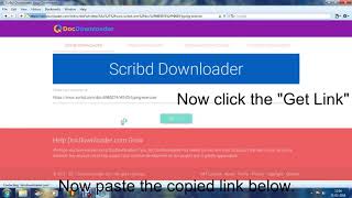 How to Download Books in PDF Format from quotScribdquot [upl. by Alrrats]