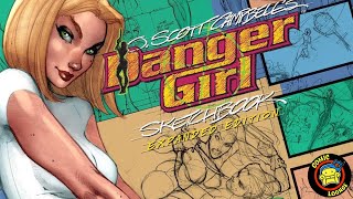 J SCOTT CAMPBELLS Danger Girl Sketchbook  The Expanded Edition [upl. by Darrow322]