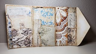 Tutorial Make Your Own Fun Envelope Flip Out Of Two Envelopes [upl. by Rossie369]