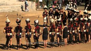 Khiamniungan tribal dance  Nagaland [upl. by Edris]