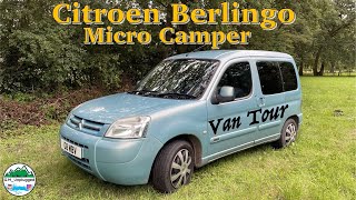 Citroen Berlingo van tour micro camper [upl. by Tu]