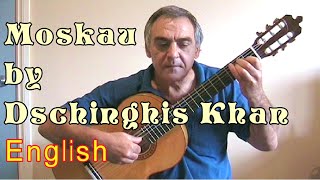 Dschinghis Khan  Moskau  Cover Lyrics and chords English [upl. by Eustasius]