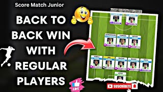 SCORE MATCH  JUNIOR is live  Score Match Gameplay With Regular Players 🤞🤗 [upl. by Farhi685]