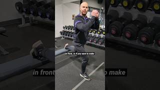 Bulgarian split squat technique [upl. by Manlove]