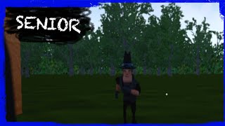 HELLO NEIGHBOR MOD KIT SENIOR  I WAS ATTACKED BY A SORCERER NEIGHBOR [upl. by Madeleine495]