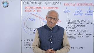 ASTEROIDS AND METEO RITIC FALL Lesson 13 Lecture By SS Ojha Sir [upl. by Keraj]