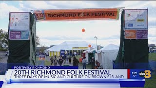 20th Richmond Folk Festival taking place this weekend [upl. by Adnilem353]