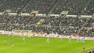 NEWCASTLE 04 MANCHESTER CITY CANCELO’S GOAL [upl. by Trotter]