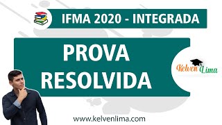 Prova Resolvida Matemática  IFMA 2020  Modalidade Integrada [upl. by Hercule280]