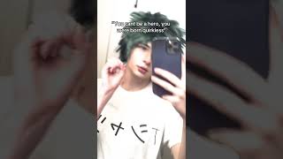 Deku MHA cosplay myheroacademia TikTok trend [upl. by Zirkle]