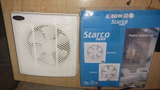 Starco Plastic Exhaust Fan Unboxing [upl. by Thorbert]