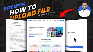 How to upload PSD file in freepik [upl. by Seuqirdor]