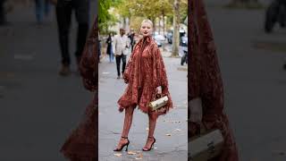 Taking FASHION LESSONS from PARIS FASHION WEEK street style looks parisfashionweek2024 [upl. by Anitsuj]