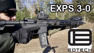 EOTECH EXPS 30 Holographic Weapon Sight Test amp Review  Best Holographic Sight [upl. by Elburr]