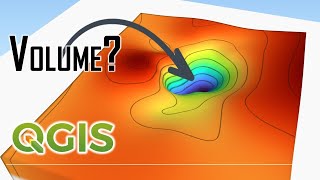 Volume Calculations using QGIS [upl. by Jarret]