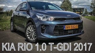 Review 2017 Kia Rio 10 TGDI 100 Op zoek naar Rios USPs [upl. by Tupler277]