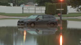 Heavy rains lead to flooding problems damage in parts of South Jersey and Pennsylvania [upl. by Garihc]