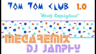 TOM TOM CLUB  Wordy rappinghood  2019 megaremix 10 Dj Janphy [upl. by Hgielar]