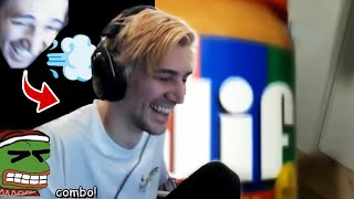 xQc CANT STOP LAUGHING AT BEANS WTF EXTENDED [upl. by Bois]