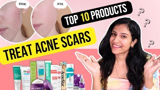 Acne scars treatment  TOP 10 products to treat acne scars quickly and effectively [upl. by Aynosal]