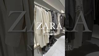 ZARA Autumn collection 2024 NOVEMBER [upl. by Aidyl391]