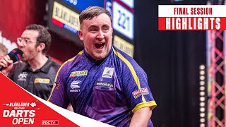 NINEDARTER IN THE FINAL  Final Session Highlights  2024 Belgian Darts Open [upl. by Woll775]