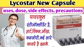 lycostar new capsule  lycopenemixed carotene amp wheat germ oil with minerals [upl. by Eadrahc763]