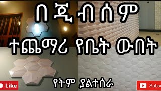 ለቤትዎ ውበት ተጨማሪ ውበት በጅብሰም ሞልድ [upl. by Anrat472]