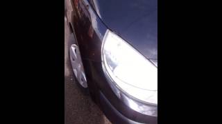 Renault megane scenic 2 noise from belts tensioner [upl. by Atinomar]