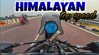 2024 ROYAL Enfield Himalayan 450 top speed 💥🤯 [upl. by Englebert]