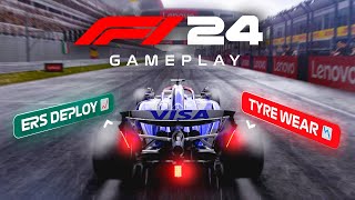 F1 24 Gameplay is DIFFERENT [upl. by Llenart804]