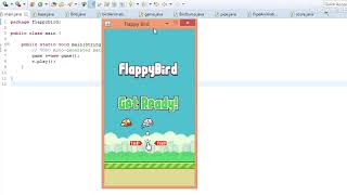 2D Game Flappy Bird With Java Source Code in Bio [upl. by Jacoby]