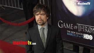 Peter Dinklage quotGame of Thronesquot Season 3 Premiere Red Carpet Arrivals [upl. by Audry]