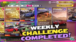 Forza Horizon 5 Weekly Trail Blazer Challenge Quebrada Complete Guide [upl. by Ellek877]