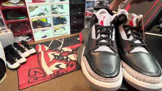 2024 Jordan Black Cement 3 Bad Quality Issues [upl. by Yromem297]