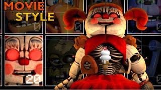 Baby But FNAF Movie Style FNAF UCN MOD [upl. by Liscomb]