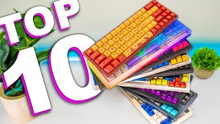 Top 10 Budget Custom Keycaps [upl. by Ahsieym]