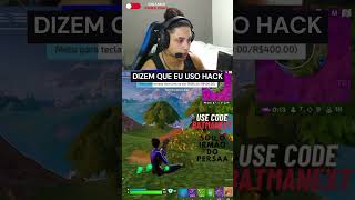 DIZEM QUE EU USO HACK NADA A VER fortniteclips fortnite fortnitezerobuild fy streamer gaming [upl. by Gratianna]