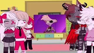 HUSKERDUST   Hazbin hotel React To quot Loser Baby quot  gachaclub gacha qsmp huskerdust [upl. by Nored]