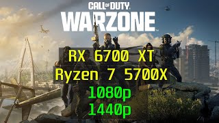 Call of Duty Warzone Urzikstan  AMD RX 6700 XT Ryzen 7 5700X [upl. by Akcimahs]