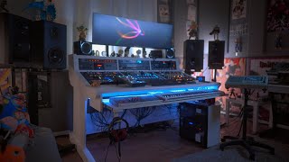 The Best Studio Desk For A Hybrid Workflow  Buso Audio Studio Classic Desk [upl. by Shriver]