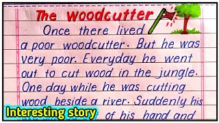 Honesty is the best policy story in English 🔥  A Woodcutter and his axe story  A Woodcutter story [upl. by Deste452]