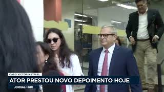 Caso Victor Meyniel ator presta novo depoimento [upl. by Gebhardt]