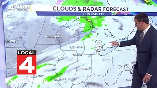 Metro Detroit weather forecast Nov 15 2024  Noon Update [upl. by Alisun268]