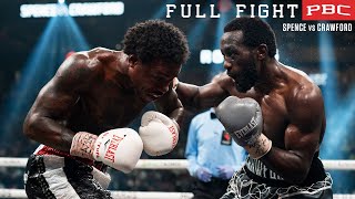 Spence vs Crawford FULL FIGHT July 29 2023  PBC on Showtime PPV [upl. by Aloysia]