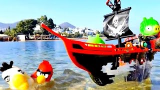 Giochi sulla spiaggia Angry birds e i giochi divertente per bambini [upl. by Johannessen392]