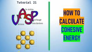 How to Calculate Cohesive Energy [upl. by Tommie886]